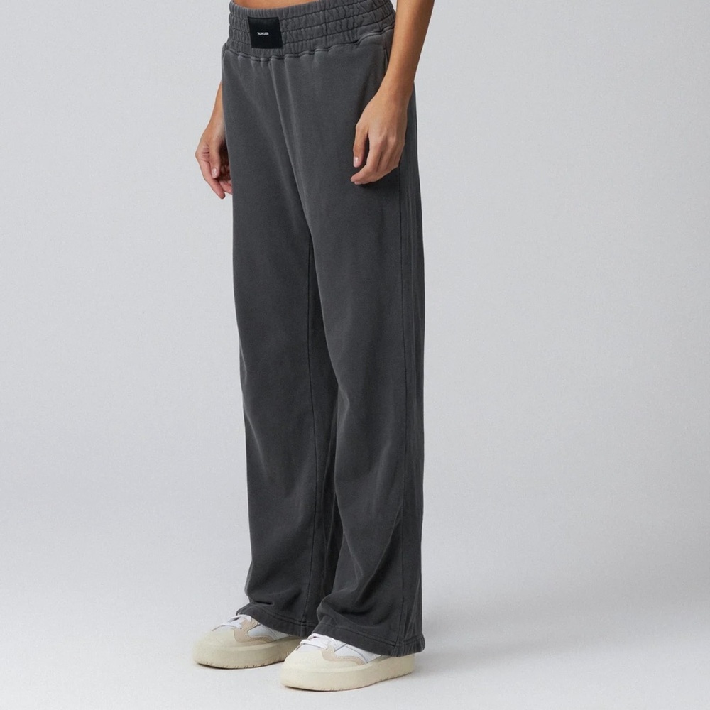 Talentless Charcoal Wide Leg Lounge Pants